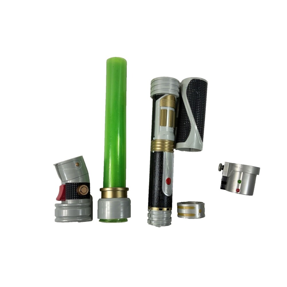 2007 Disney Parks Build Your Own Custom Lightsaber Luke and Doku Tested